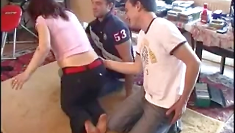 Threesome preggy sex